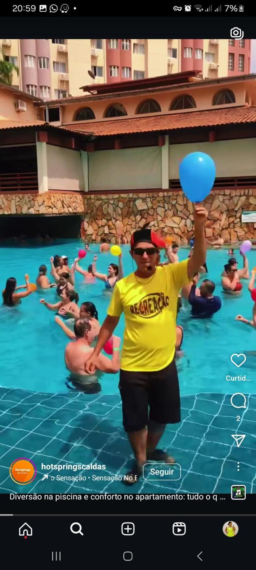 Hotel No Hot Springs Promocao Final De Carnaval Caldas Novas